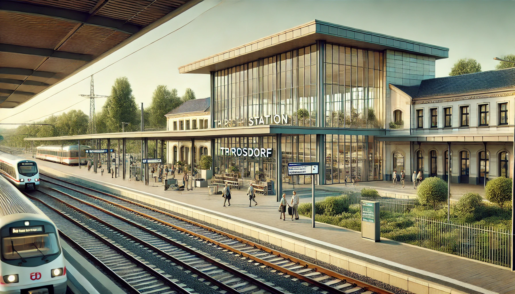 Bahnhof-in-Troisdorf-A-detailed-image-of-the-Troisdorf-train-station-in-Germany-showcasing-its-modern-architecture-with-a-blend-of-classic-and-contemporary-elements.-The-.webp