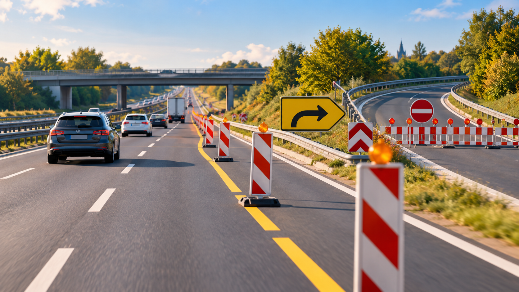 A59-Sperrung Troisdorf: Anschlussstelle Richtung Bonn ab heute dicht