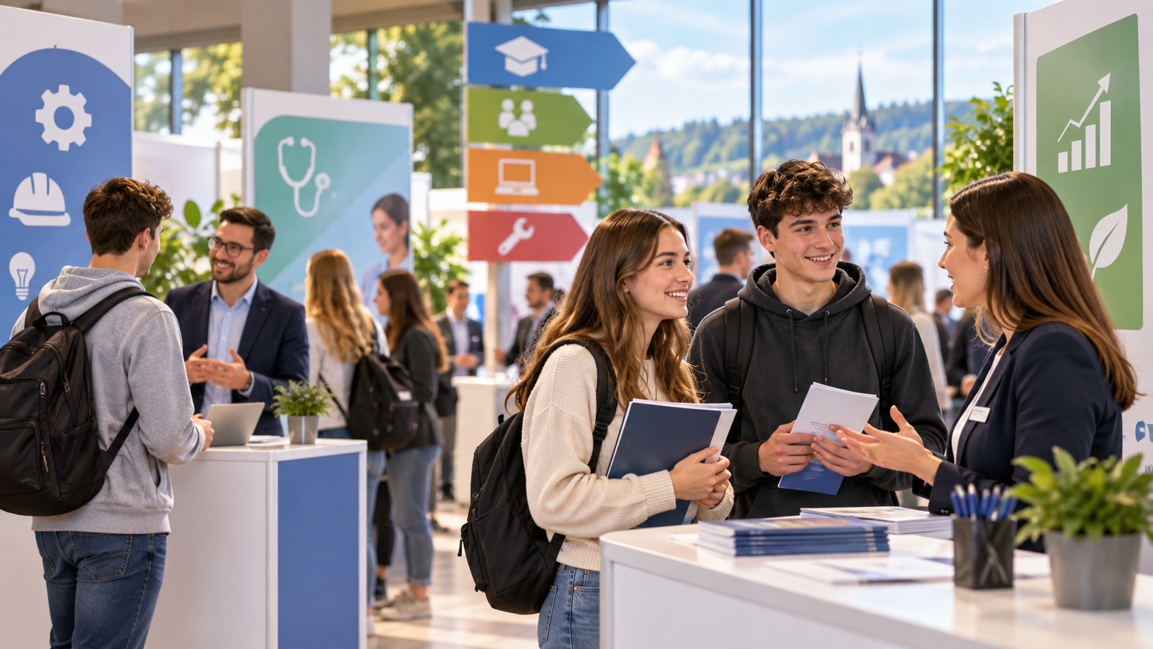 Ausbildungsmesse Rhein-Sieg 2026: Talente im Dialog in Siegburg