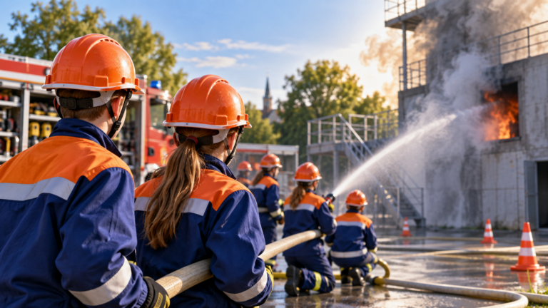 Jugendfeuerwehr Troisdorf: Großübung und 30 Jahre Sieglar