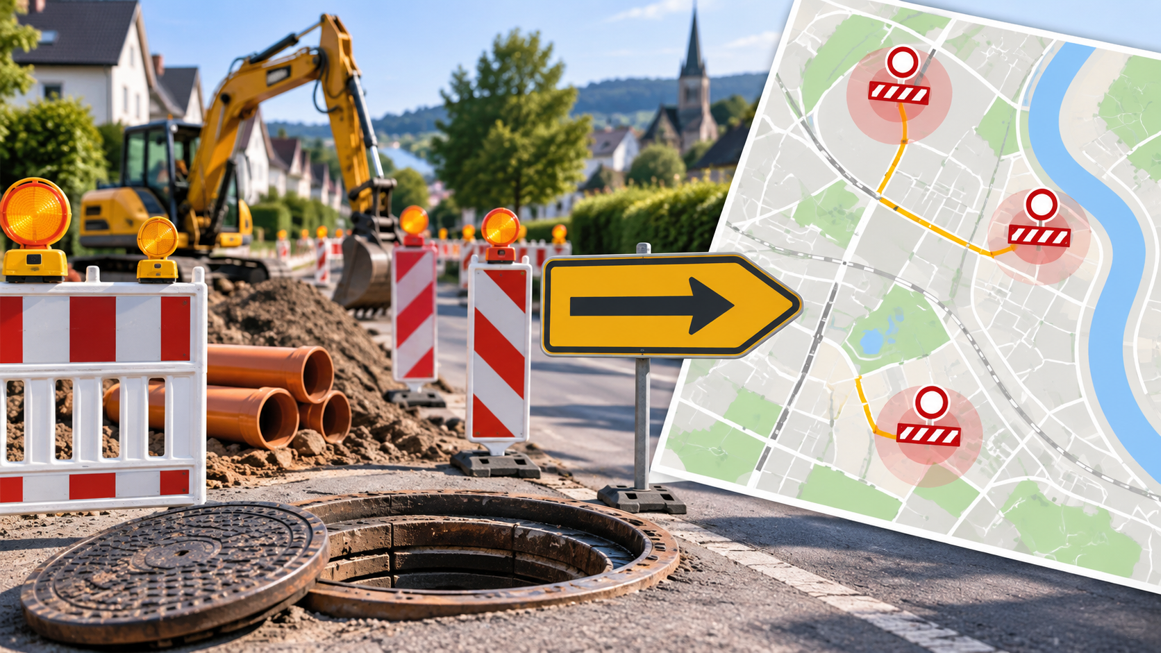 Straßensperrungen Troisdorf: Das ändert sich ab 21. September