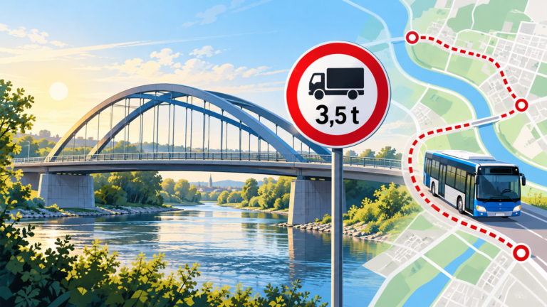 Melanbogenbrücke Troisdorf: Das ändert sich bei der Linie 508