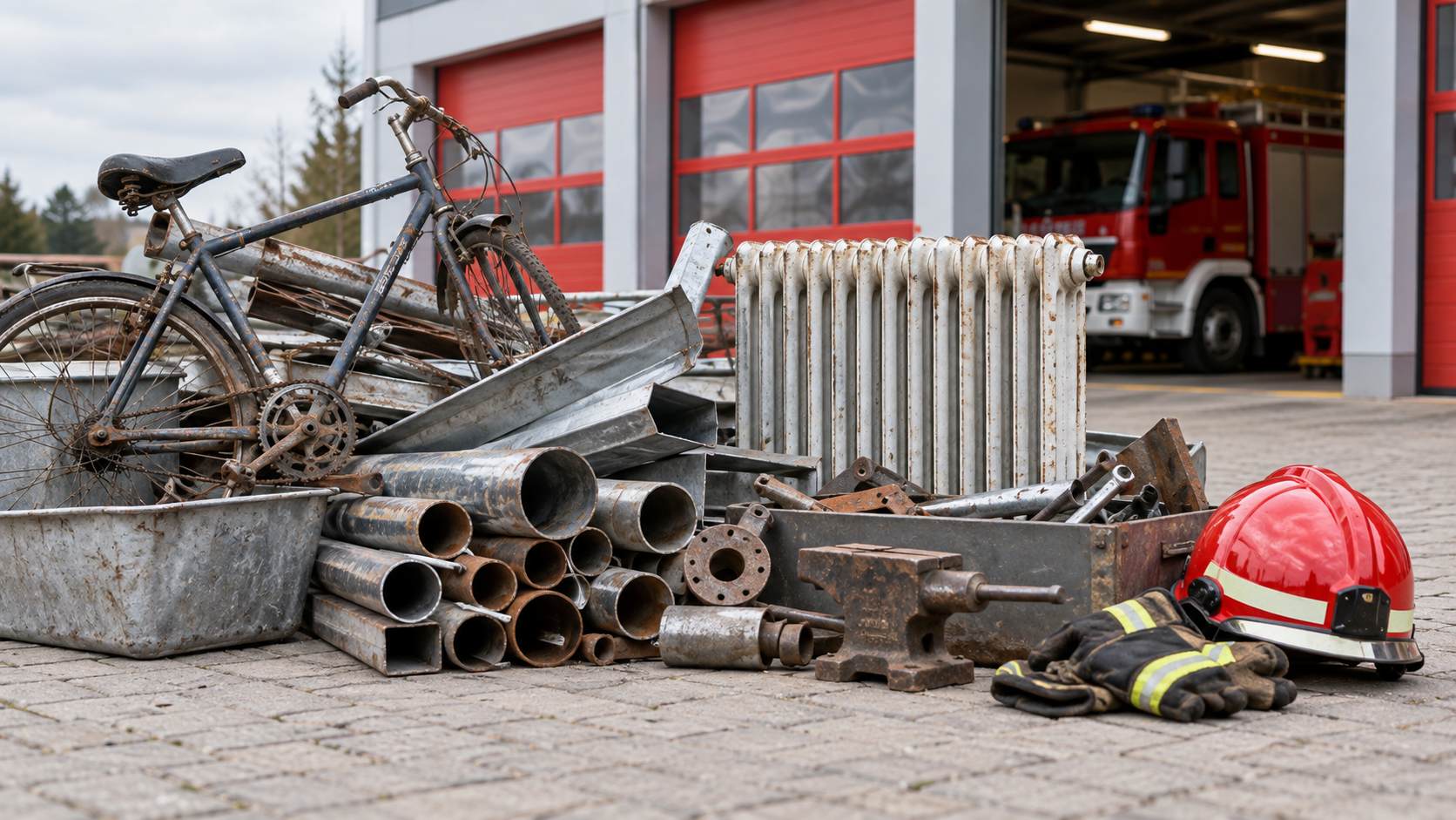 Schrottsammelaktion Troisdorf: Feuerwehr hilft eigenen Einsatzkräften
